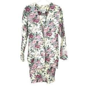 Monica Heart 8 M Sleevless dress w Matching blazer jacket  cottagecore couch